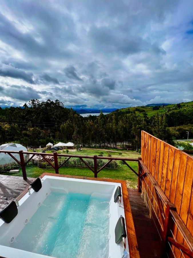 Golden Glamping Hotel Guatavita Exterior photo