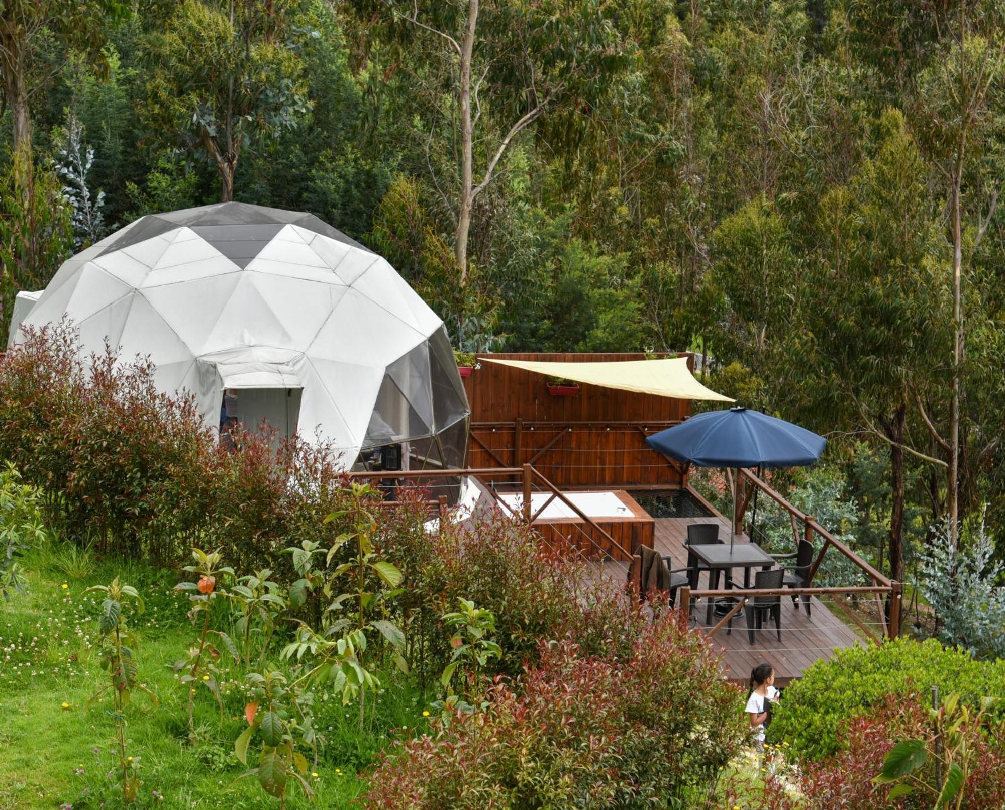 Golden Glamping Hotel Guatavita Exterior photo